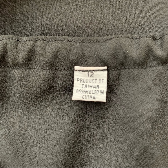 Vintage Bias Cut Accordion Pleat Roses Skirt, Sz 12 - Picture 6 of 8